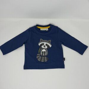 JoJo Maman Bébé – Infant Long Sleeve Cotton Shirt (0–3 Months)